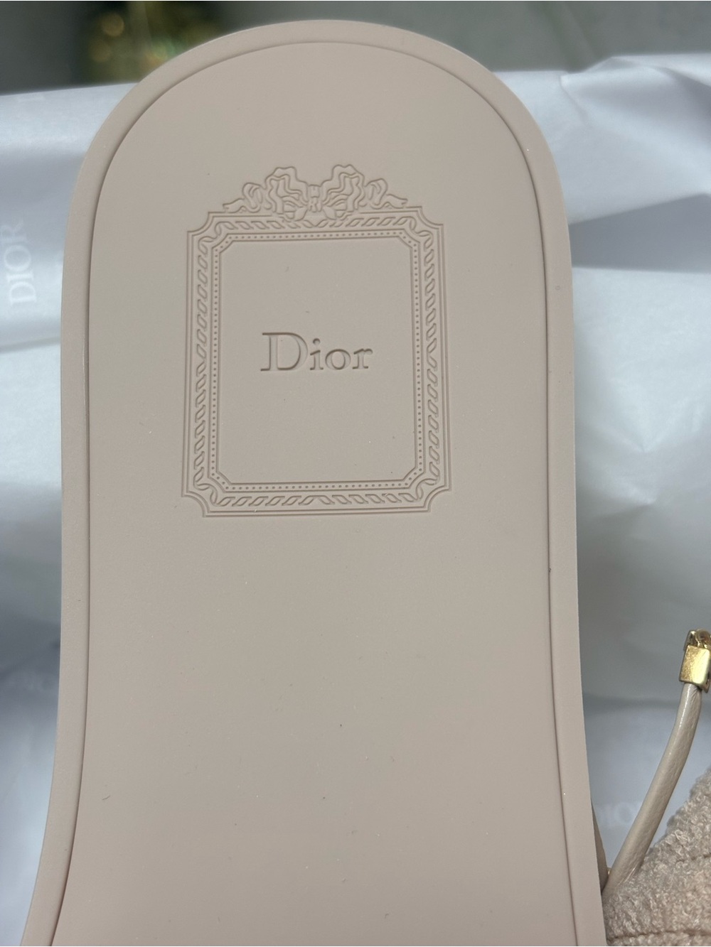 Dior Beige Quilted Trench Spongy Cannage - Picture 6 of 9